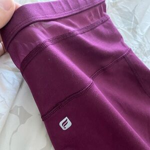 Fabletics 3/4 leggings with mesh waistband